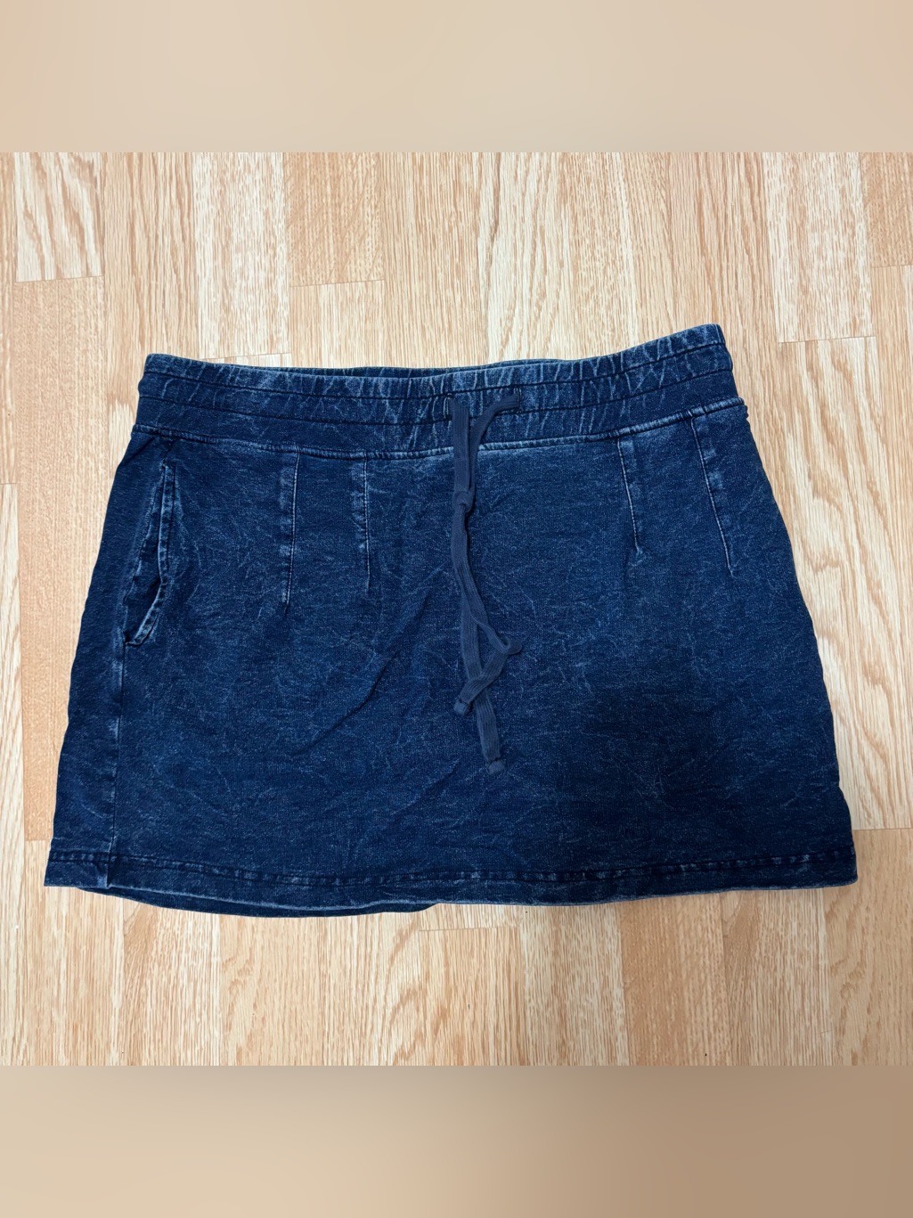 As Revival Dark Indigo Denim Skort